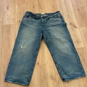 Madewell Blue Boyfriend Jeans